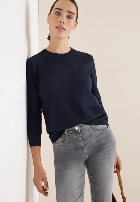 Kuscheliger Pullover urban dark blue