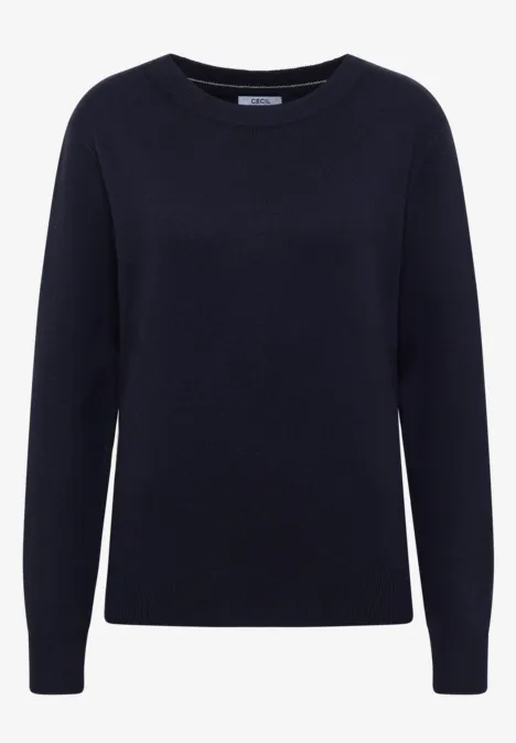 Kuscheliger Pullover urban dark blue