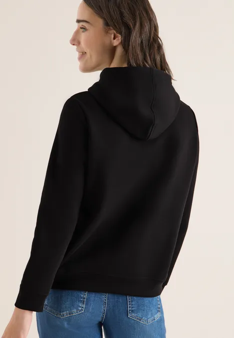 Kapuzen Sweatshirt Black