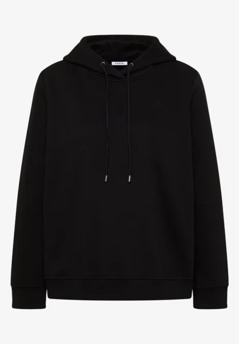 Kapuzen Sweatshirt Black