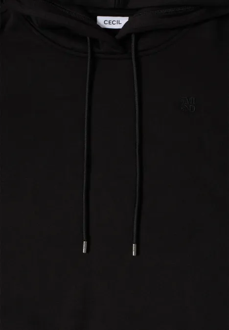 Kapuzen Sweatshirt Black