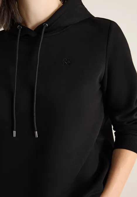 Kapuzen Sweatshirt Black
