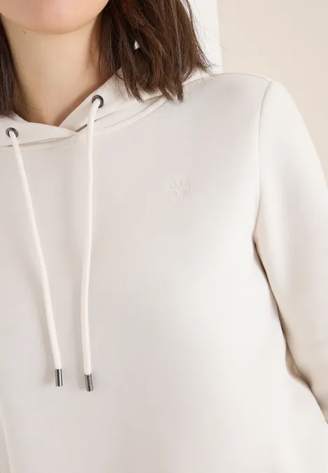 Kapuzen Sweatshirt light greige