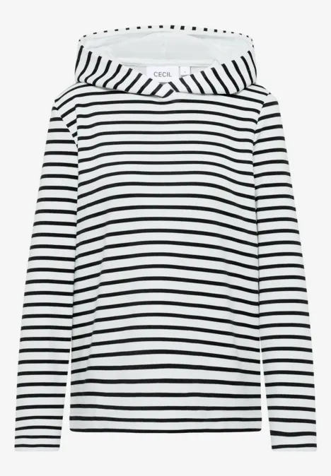 Gestreiftes Sweatshirt urban dark blue