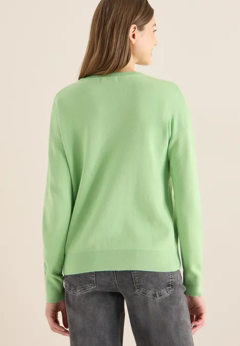 Gebreid sweatshirt null