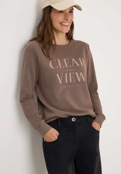 Sweat-shirt avec wording null
