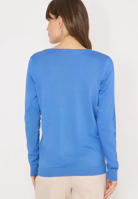 Basic Pullover fountain blue