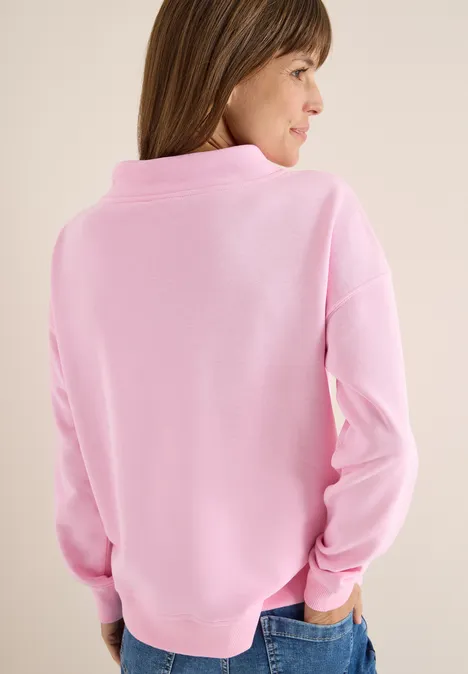 Funnelneck Sweatshirt blossom glow
