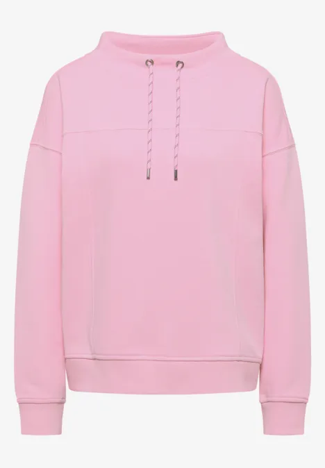 Funnelneck Sweatshirt blossom glow