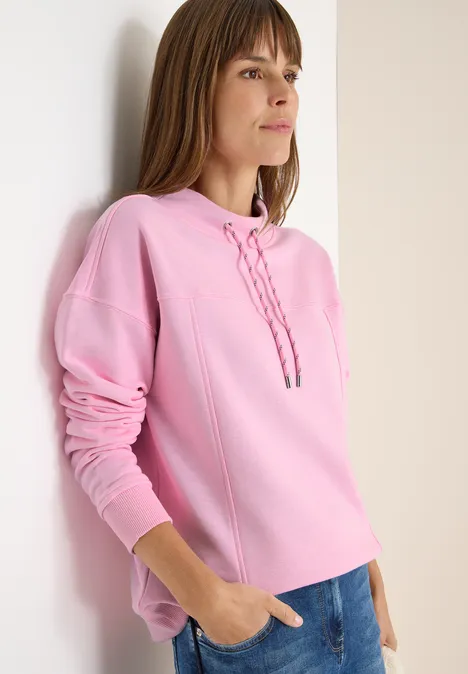 Funnelneck Sweatshirt blossom glow