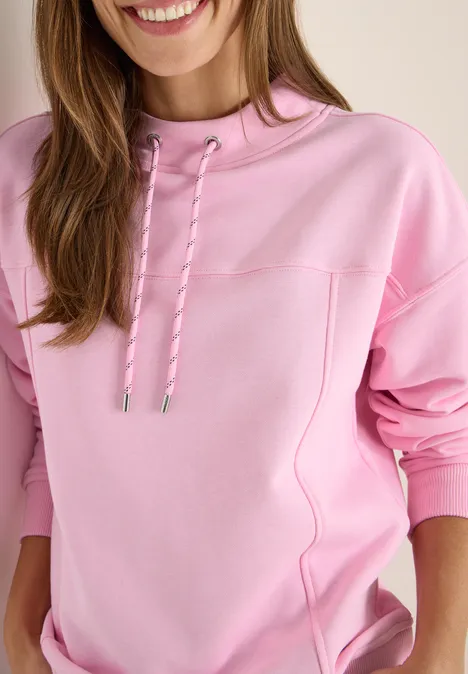 Funnelneck Sweatshirt blossom glow