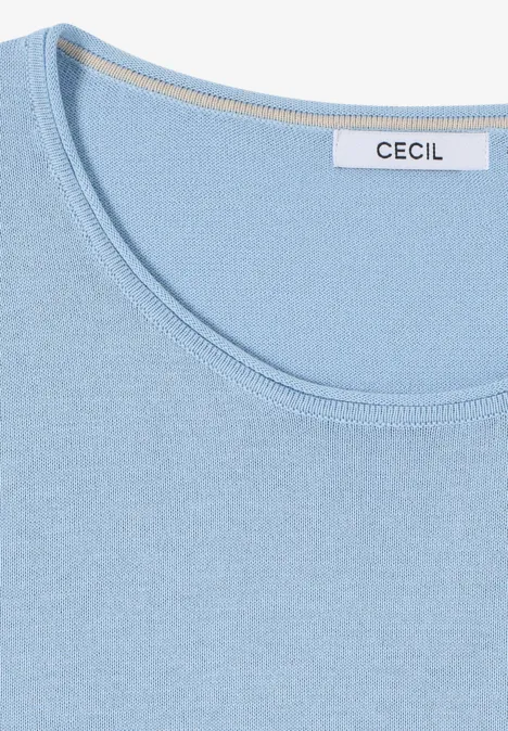 Pullover in Unifarbe light sky blue Pullover in Unifarbe light sky blue