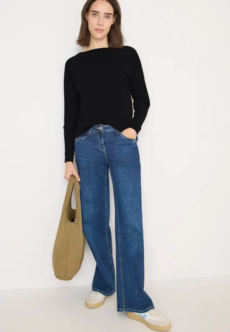 Cosy Strukturmix Dolman Black Cosy Strukturmix Dolman Black