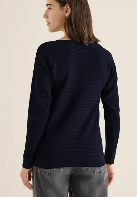 Cosy Strukturmix Dolman urban dark blue Cosy Strukturmix Dolman urban dark blue