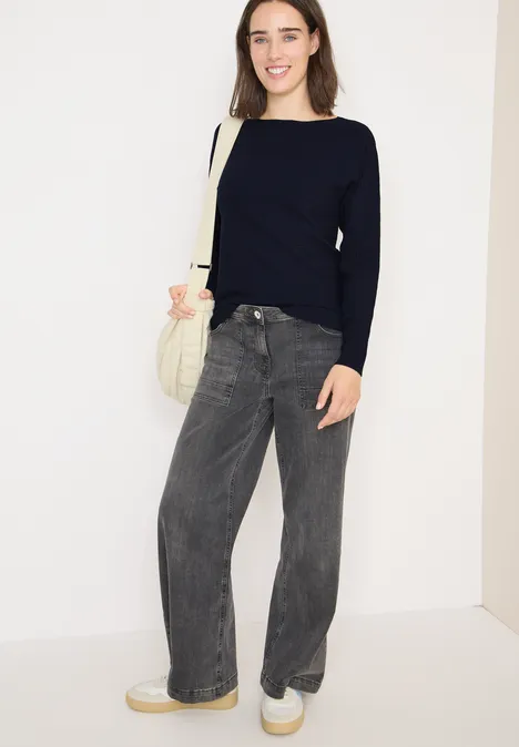 Cosy Strukturmix Dolman urban dark blue Cosy Strukturmix Dolman urban dark blue