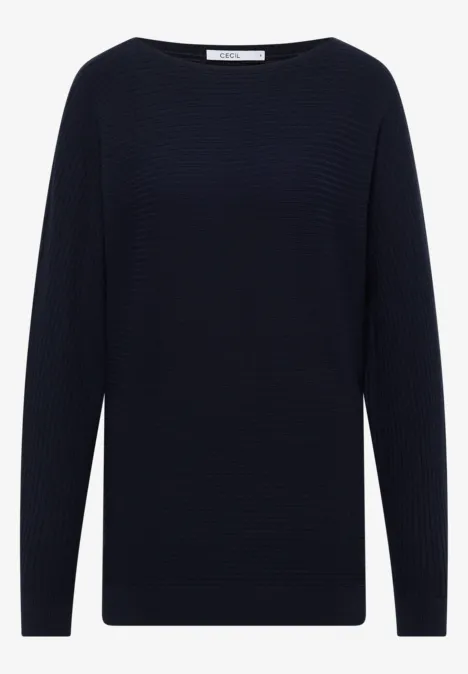 Cosy Strukturmix Dolman urban dark blue Cosy Strukturmix Dolman urban dark blue