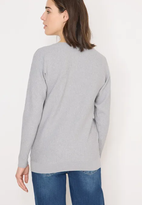 Cosy Strukturmix Dolman luna grey melange Cosy Strukturmix Dolman luna grey melange