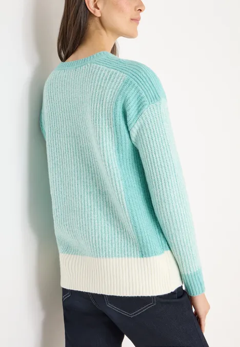 Softer Mouliné Pullover light foam blue Softer Mouliné Pullover light foam blue