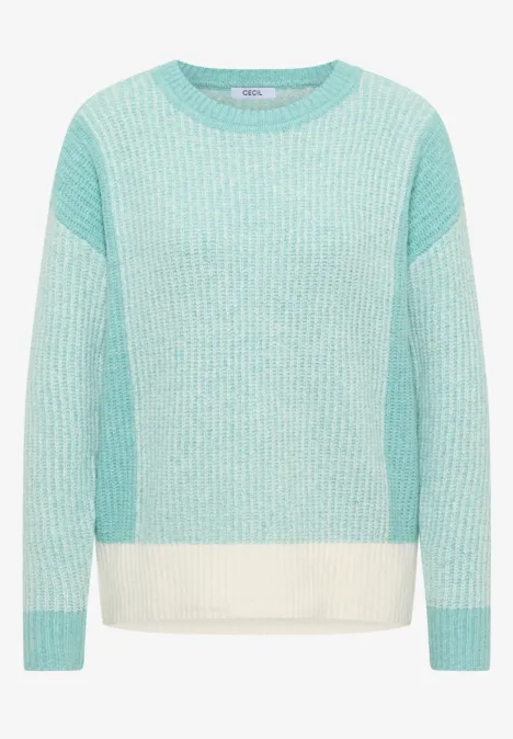 Softer Mouliné Pullover light foam blue Softer Mouliné Pullover light foam blue