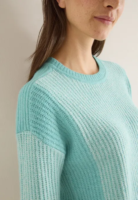 Softer Mouliné Pullover light foam blue Softer Mouliné Pullover light foam blue