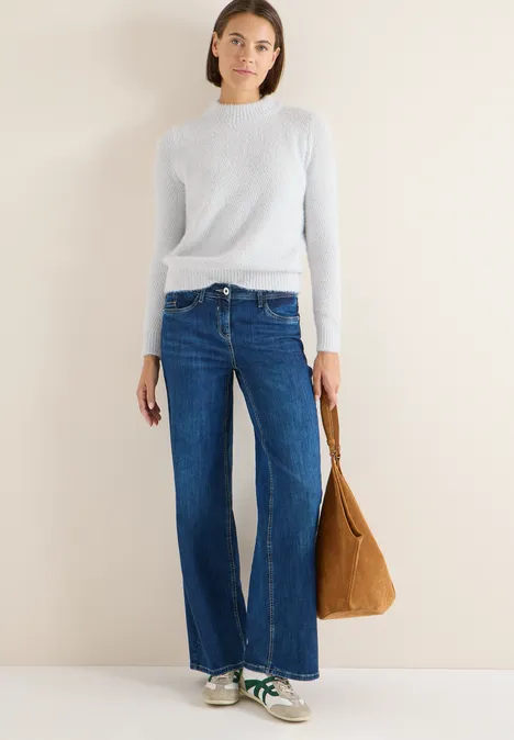 Jacquard Pullover luna grey melange Jacquard Pullover luna grey melange