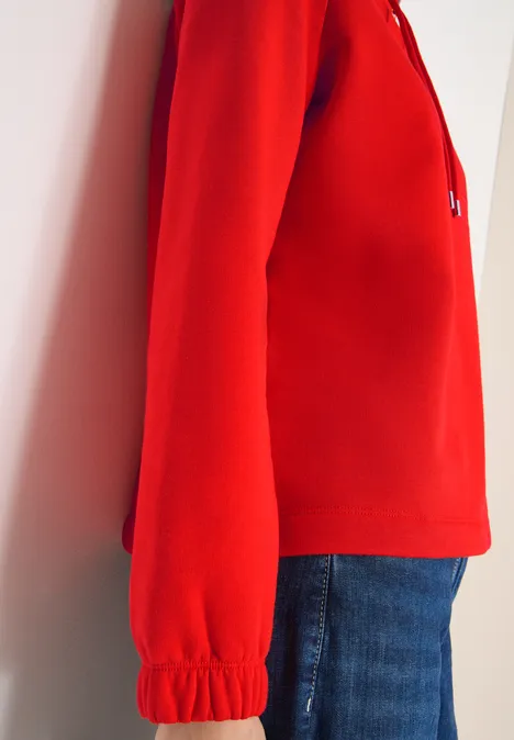 Funnelneck Sweatshirt pumkin orange