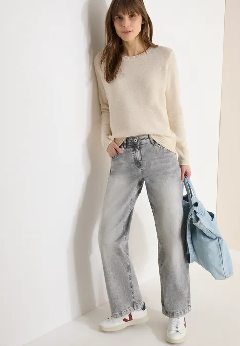 Space Dye Pullover pearl beige Space Dye Pullover pearl beige