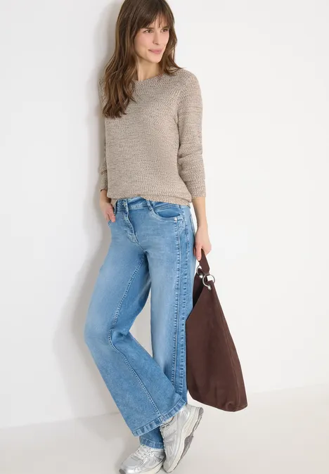 Space Dye Pullover light macchiato brown Space Dye Pullover light macchiato brown