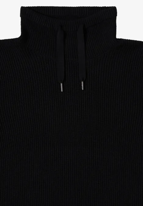 Pullover in Unifarbe Black Pullover in Unifarbe Black