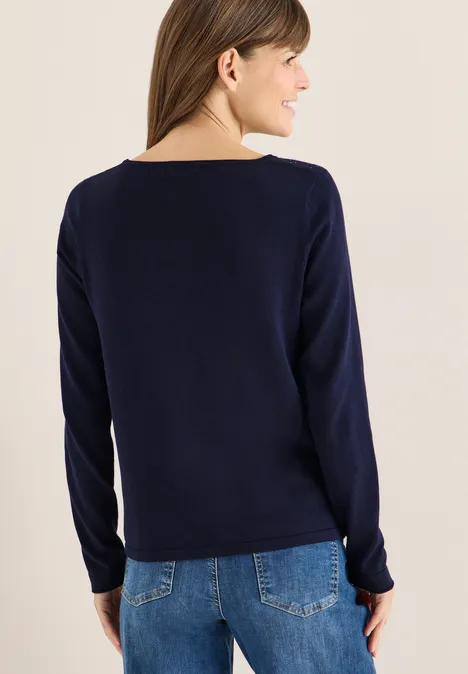 Pullover mit Glitzer urban dark blue Pullover mit Glitzer urban dark blue
