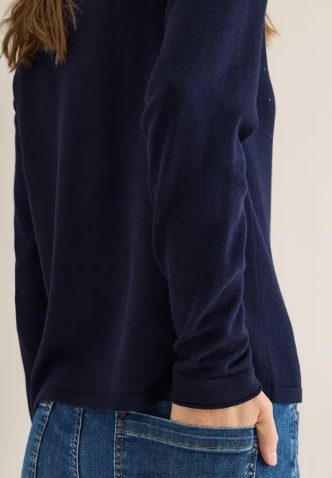 Pullover mit Glitzer urban dark blue Pullover mit Glitzer urban dark blue