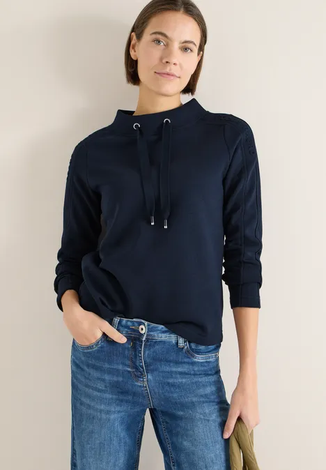 Sweat-shirt avec détail universal blue