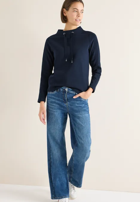 Sweat-shirt avec détail universal blue