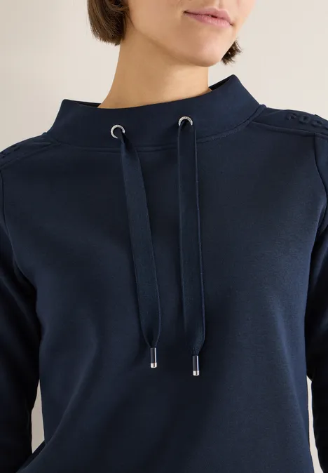 Sweat-shirt avec détail universal blue