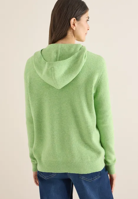 Softer Kapuzenpullover bamboo green melange Softer Kapuzenpullover bamboo green melange