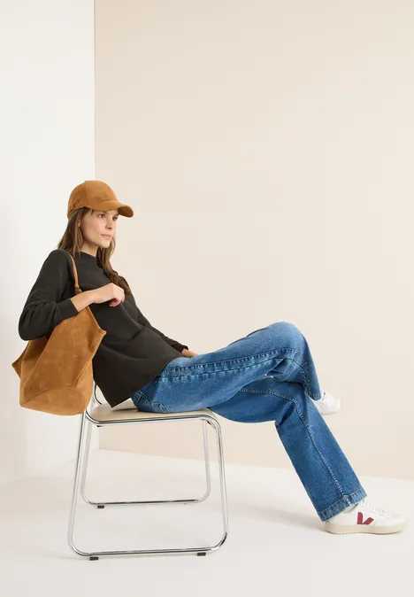 Dolman trui met structuur null