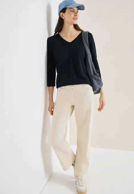 Pull structuré universal blue Pull structuré universal blue