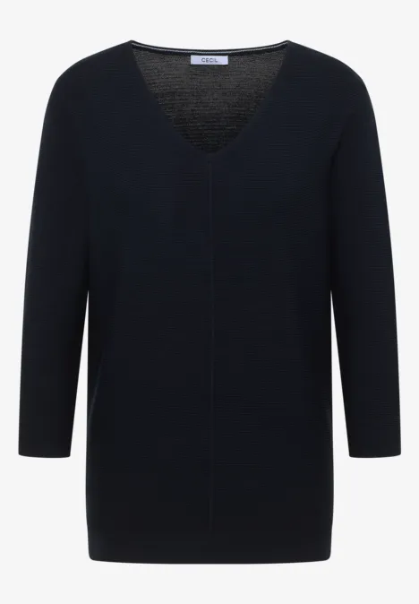 Pull structuré universal blue Pull structuré universal blue