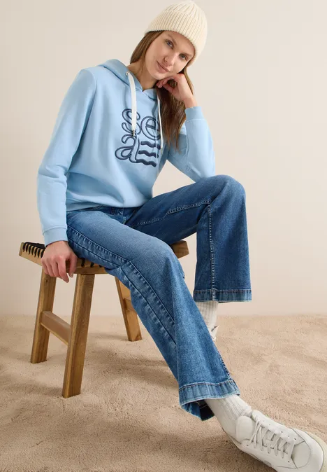 Hoodie mit Artwork light sky blue Hoodie mit Artwork light sky blue