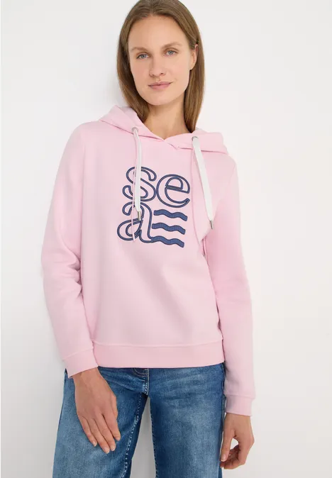 Hoodie mit Artwork light blush rose Hoodie mit Artwork light blush rose