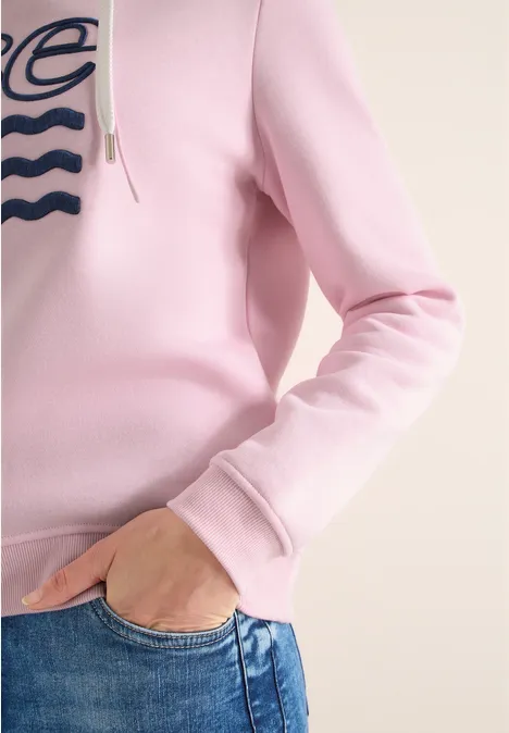 Hoodie mit Artwork light blush rose Hoodie mit Artwork light blush rose