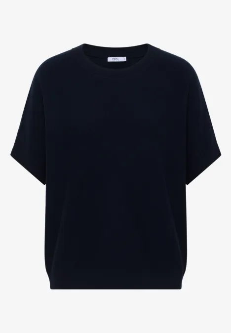 Pullover in Unifarbe universal blue Pullover in Unifarbe universal blue