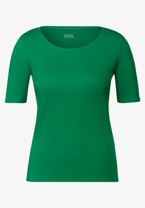 T-shirt en couleur unie garden green