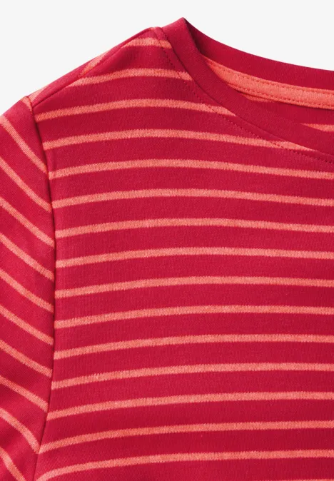 Gestreiftes Shirt granita red