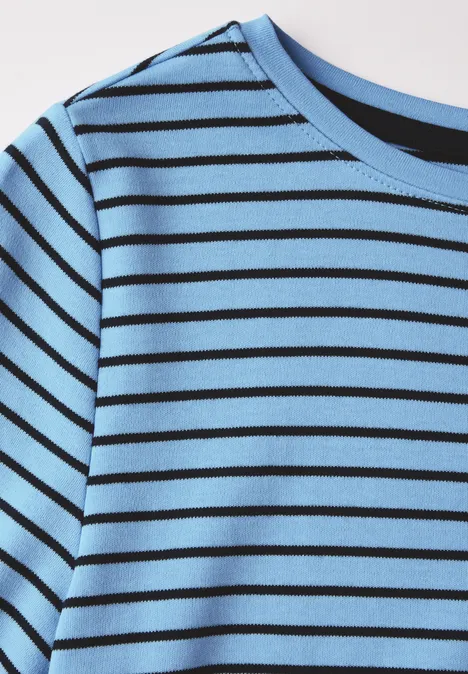 Gestreept overhemd fresh light blue