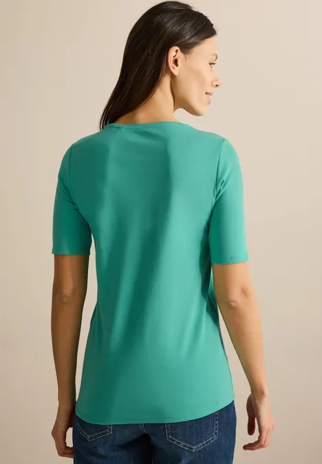 V-Neck T-Shirt agave green V-Neck T-Shirt agave green