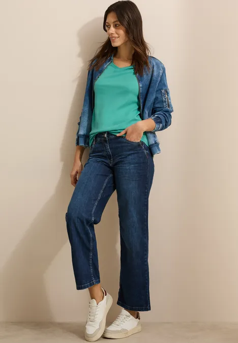 V-Neck T-Shirt agave green V-Neck T-Shirt agave green