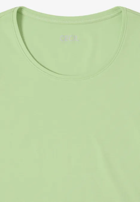 Basic Langarmshirt bamboo green Basic Langarmshirt bamboo green