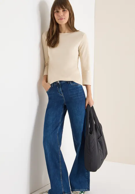 Chemise basique U-Boot pearl beige Chemise basique U-Boot pearl beige