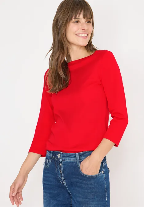 Basic U-Boot Shirt pumkin orange